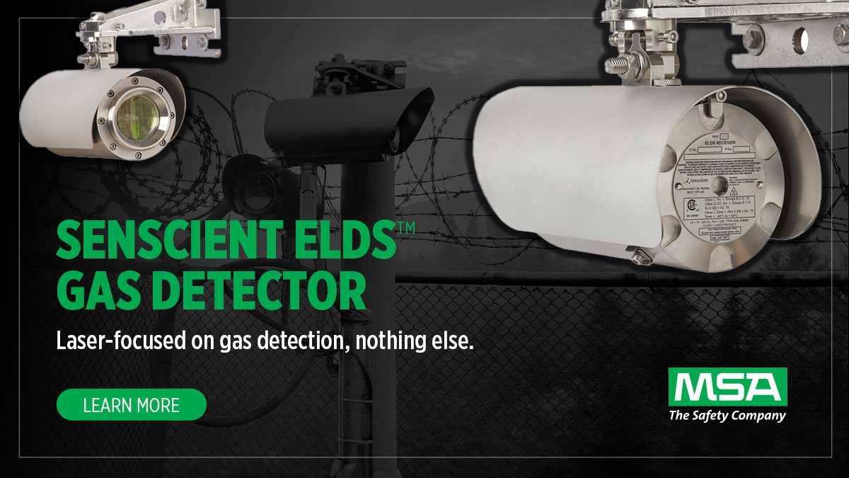 MSA Senscient ELDS OpenPath Gas Detector Eastern Controls, Inc.